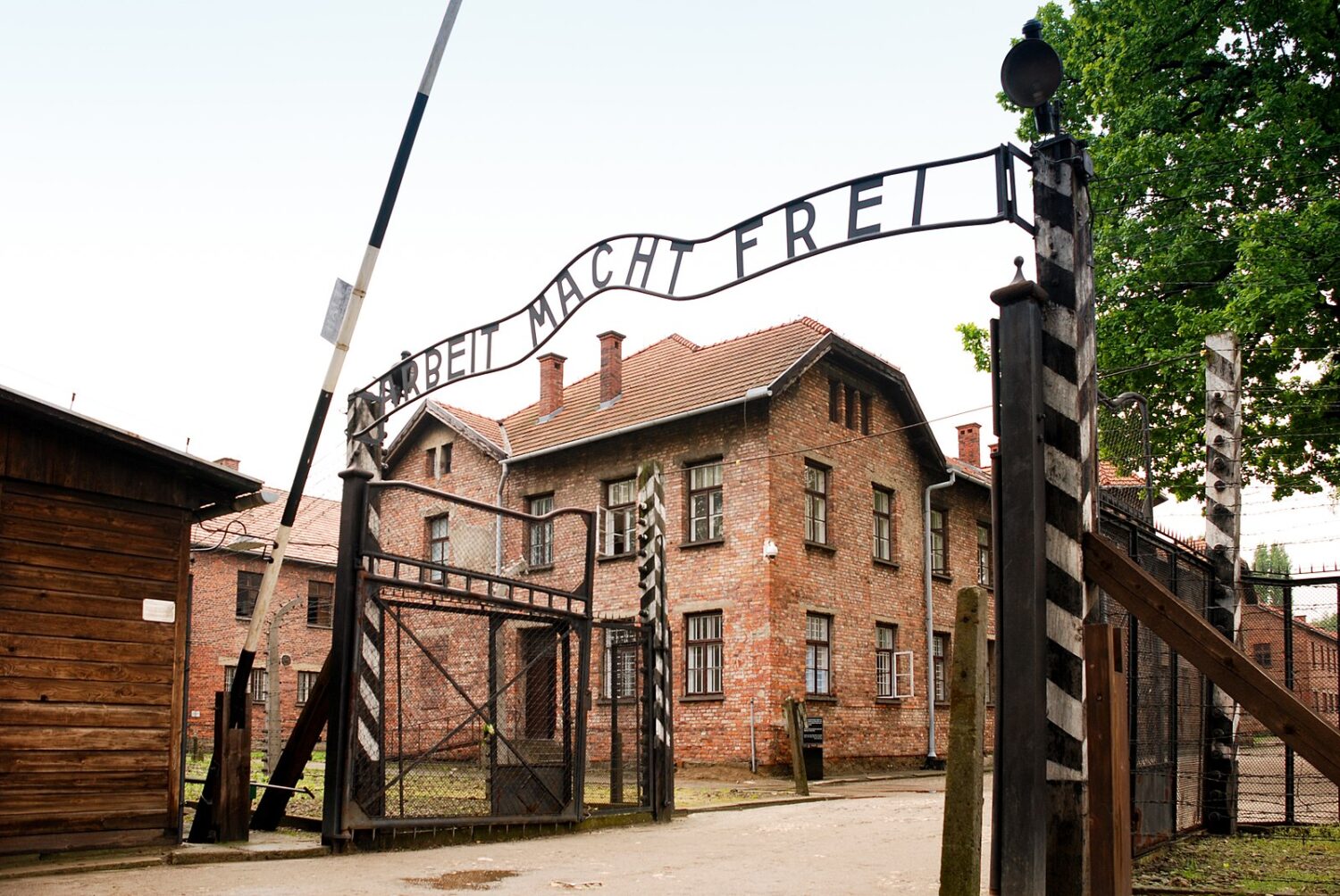 Gates at Auschwitz